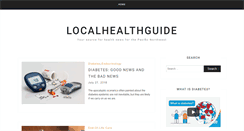 Desktop Screenshot of localhealthguide.com