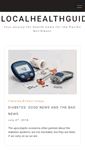 Mobile Screenshot of localhealthguide.com